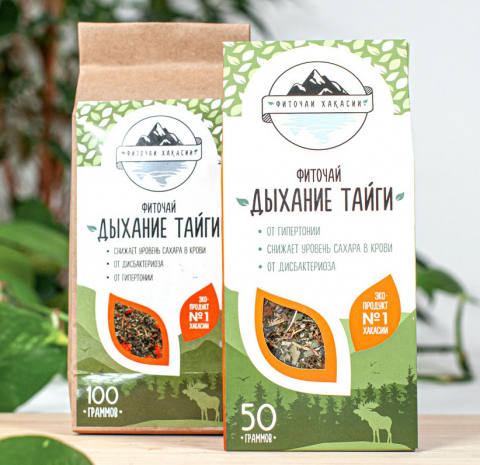 Фиточай "Дыхание тайги" от гипертонии