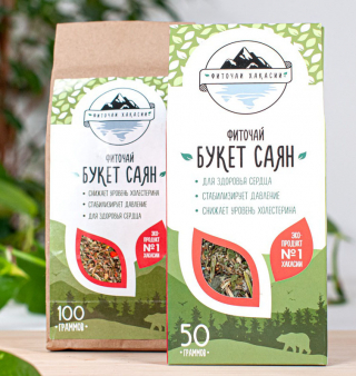 Фиточай "Букет Саян" для здоровья сердца